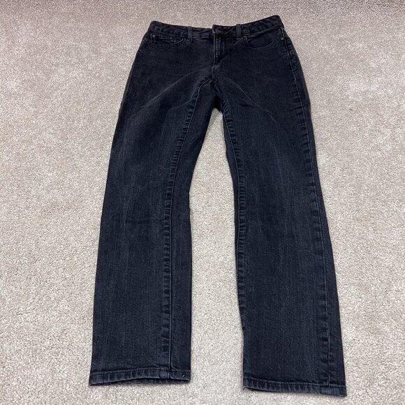 Gap High Rise Skinny Jeans Women’s Black Pockets Size 27 Short - Picture 1 of 13